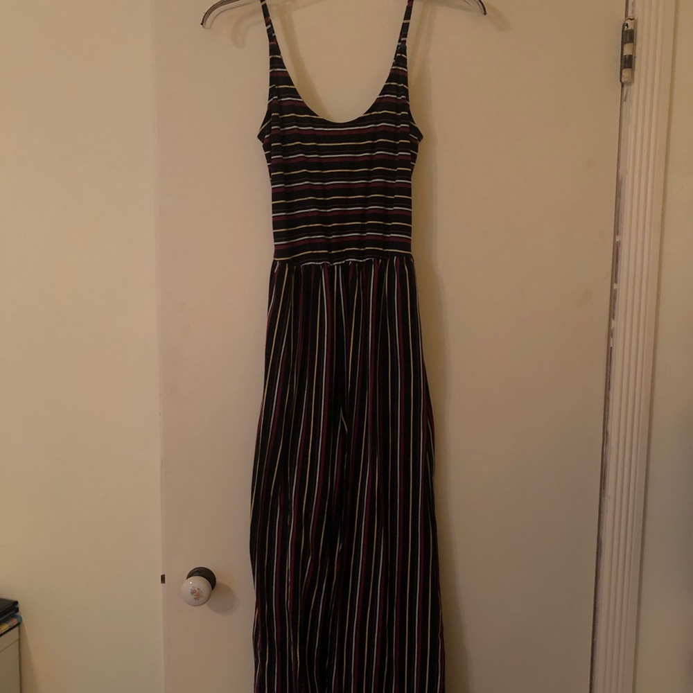 Striped Jumpsuit